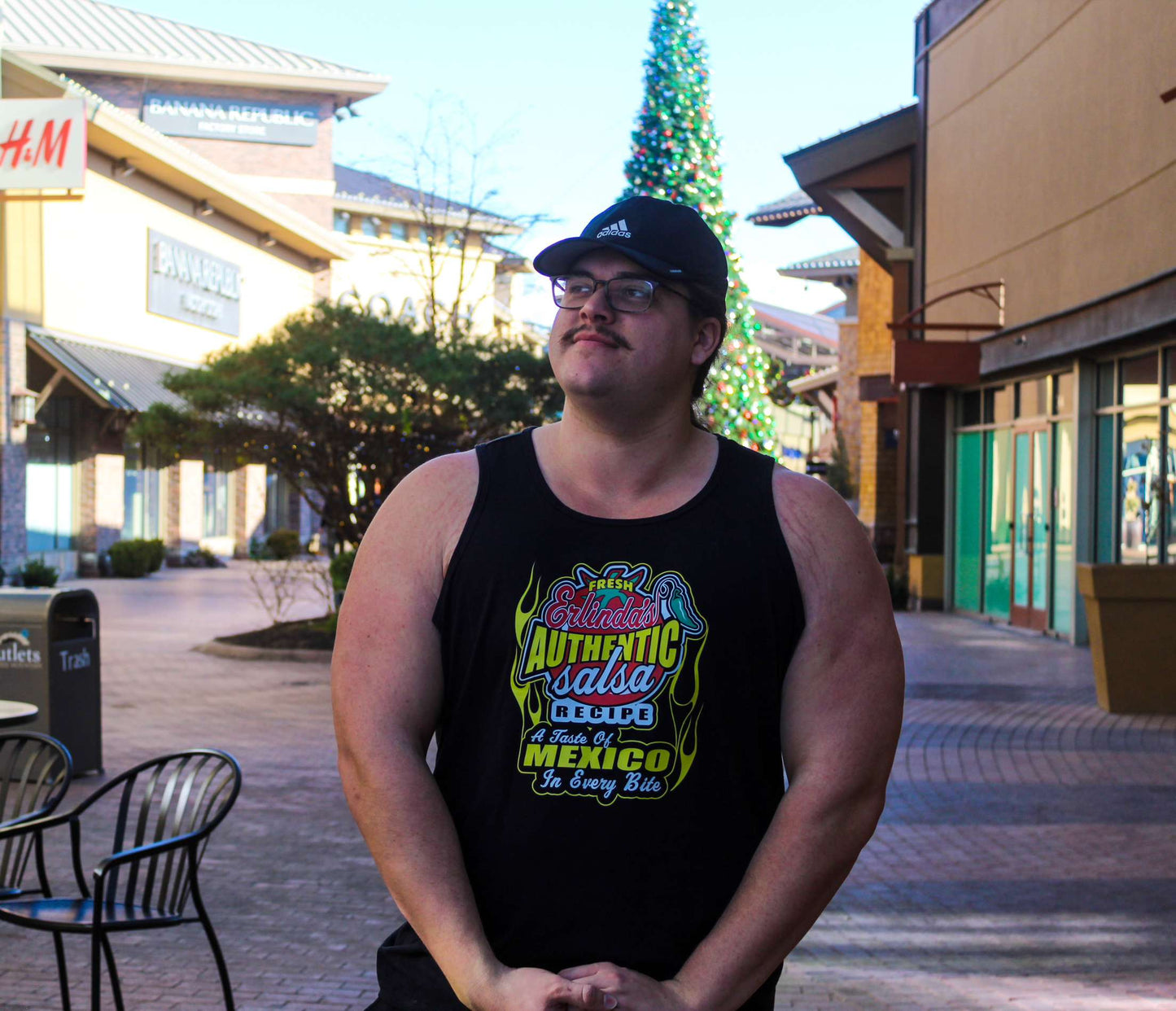 Erlinda's logo tank top